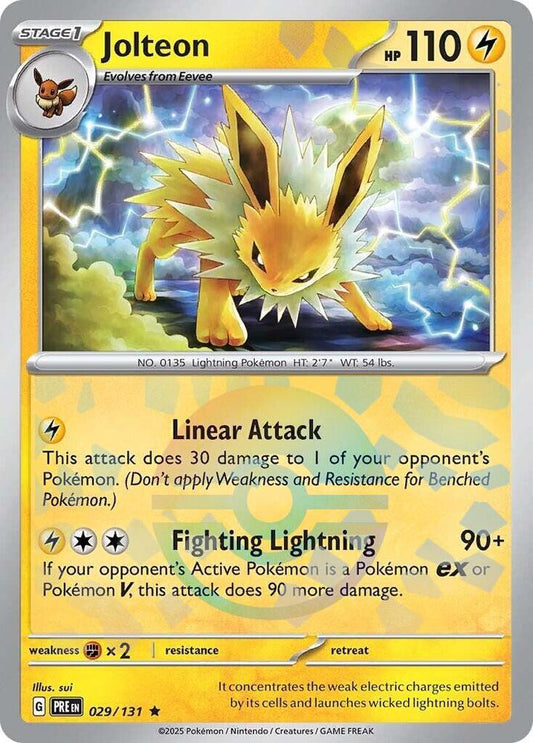 Jolteon (Poke Ball Pattern) [SV: Prismatic Evolutions] 029/131