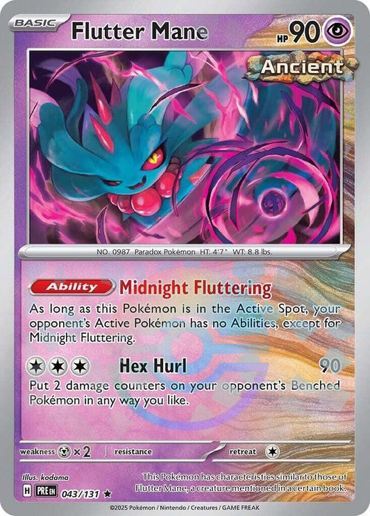 Flutter Mane (Poke Ball Pattern) [SV: Prismatic Evolutions] 043/131