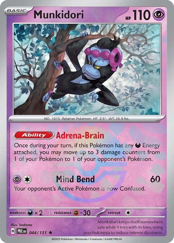 Munkidori (Poke Ball Pattern) [SV: Prismatic Evolutions] 044/131