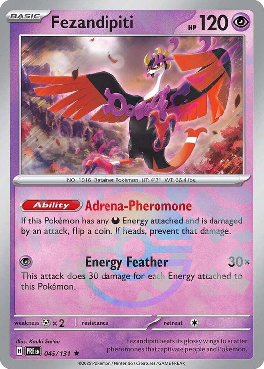Fezandipiti (Poke Ball Pattern) [SV: Prismatic Evolutions] 045/131