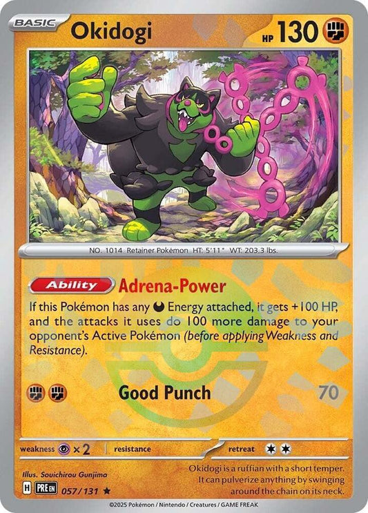 Okidogi (Poke Ball Pattern) [SV: Prismatic Evolutions] 057/131