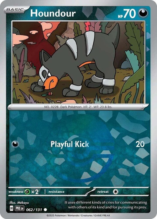 Houndour (Poke Ball Pattern) [SV: Prismatic Evolutions] 062/131
