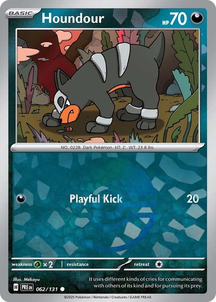Houndour (Poke Ball Pattern) [SV: Prismatic Evolutions] 062/131