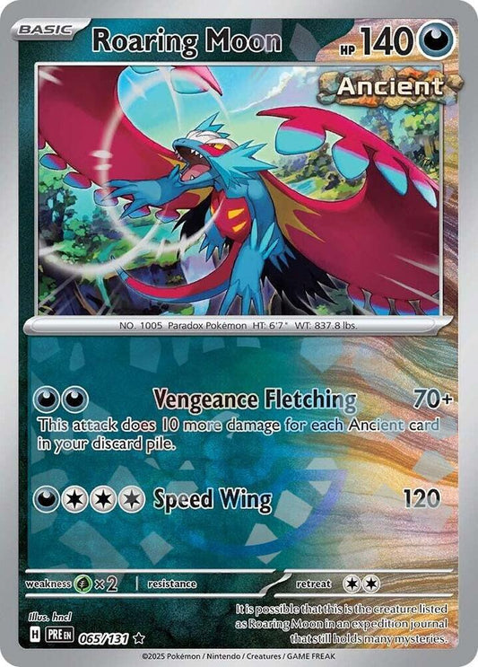 Roaring Moon (Poke Ball Pattern) [SV: Prismatic Evolutions] 065/131