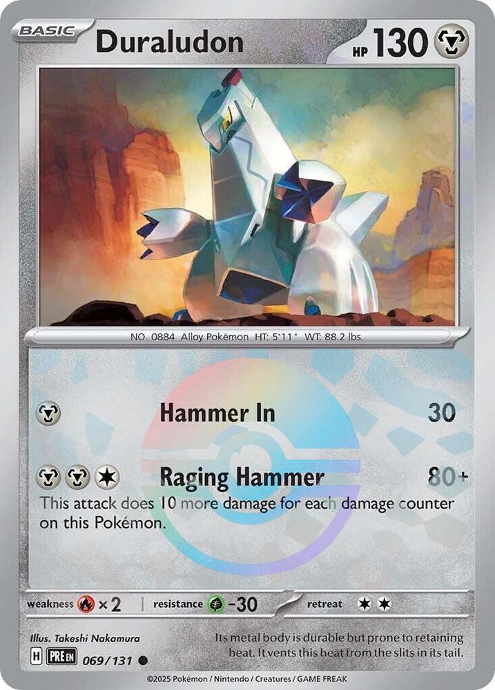 Duraludon (Poke Ball Pattern) [SV: Prismatic Evolutions] 069/131