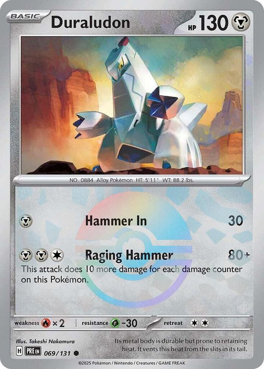 Duraludon (Poke Ball Pattern) [SV: Prismatic Evolutions] 069/131
