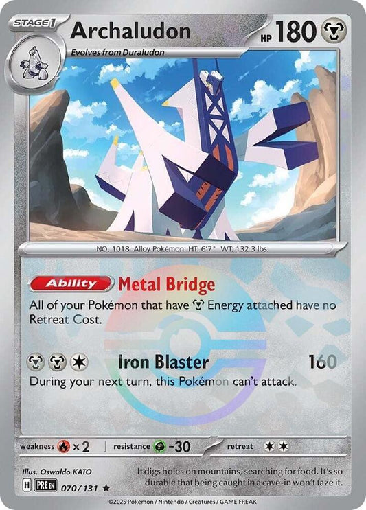 Archaludon (Poke Ball Pattern) [SV: Prismatic Evolutions] 070/131