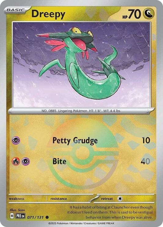 Dreepy (Poke Ball Pattern) [SV: Prismatic Evolutions] 071/131