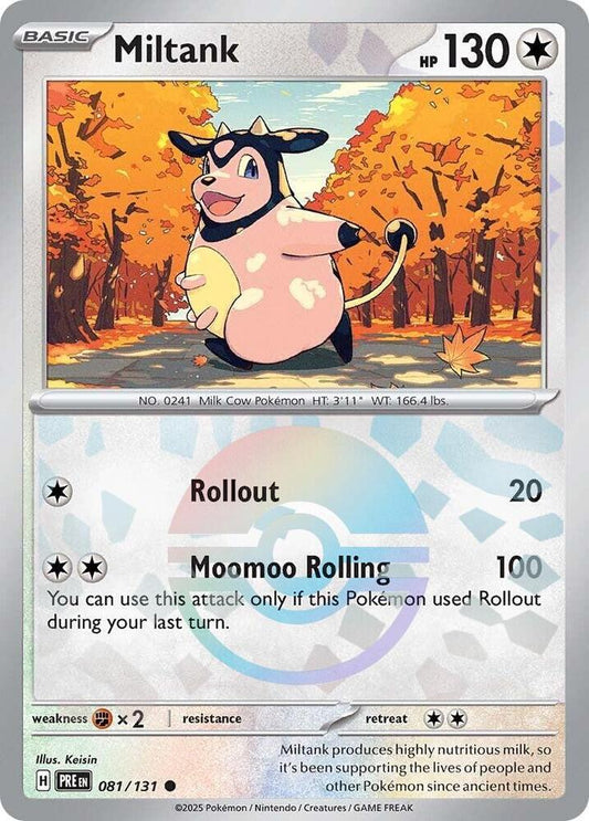 Miltank (Poke Ball Pattern) [SV: Prismatic Evolutions] 081/131