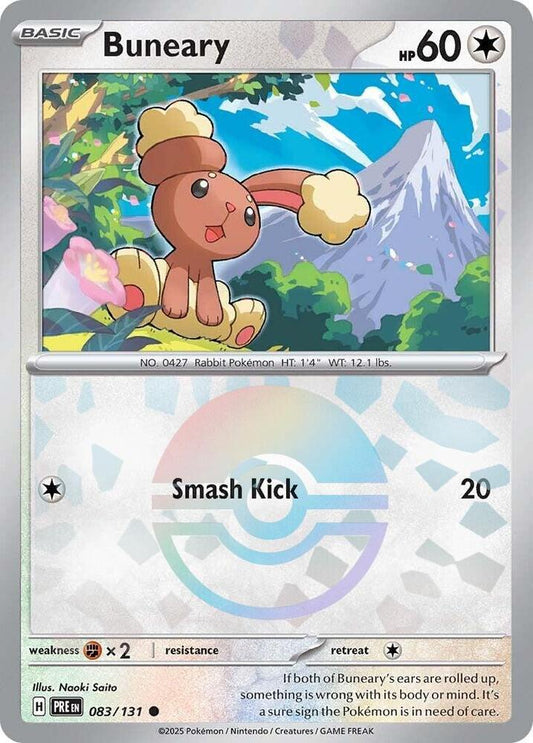 Buneary (Poke Ball Pattern) [SV: Prismatic Evolutions] 083/131