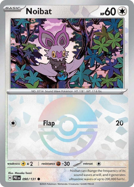 Noibat (Poke Ball Pattern) [SV: Prismatic Evolutions] 090/131