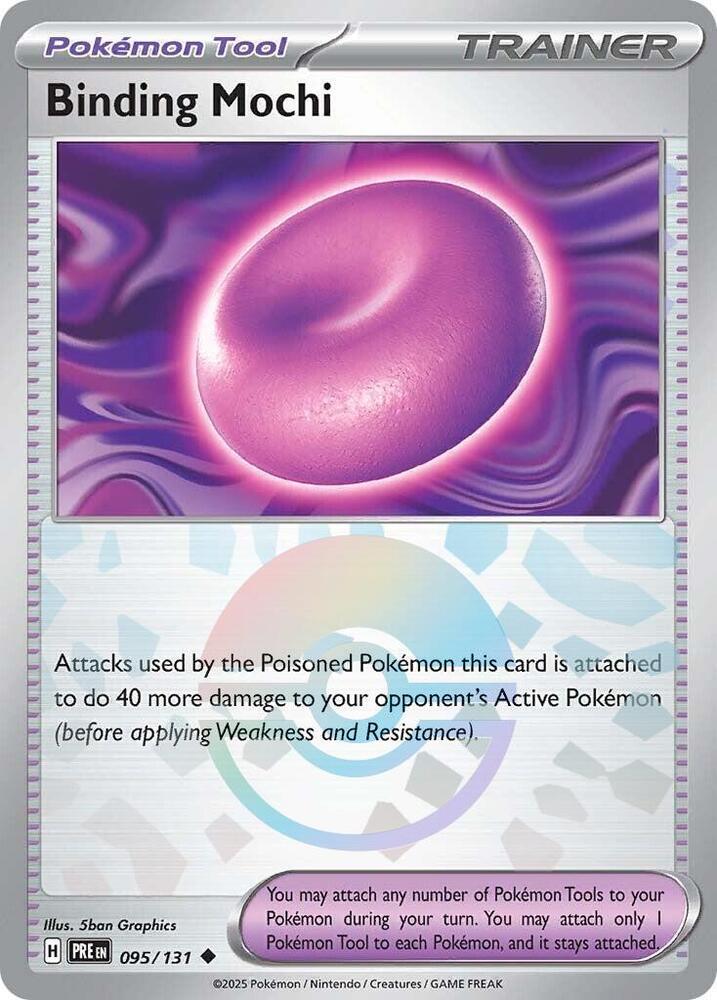 Binding Mochi (Poke Ball Pattern) [SV: Prismatic Evolutions] 095/131