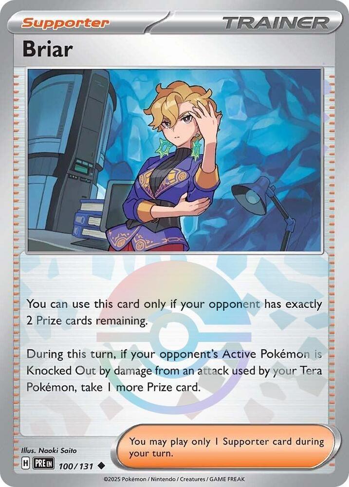 Briar (Poke Ball Pattern) [SV: Prismatic Evolutions] 100/131