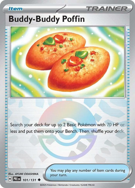Buddy-Buddy Poffin (Poke Ball Pattern) [SV: Prismatic Evolutions] 101/131