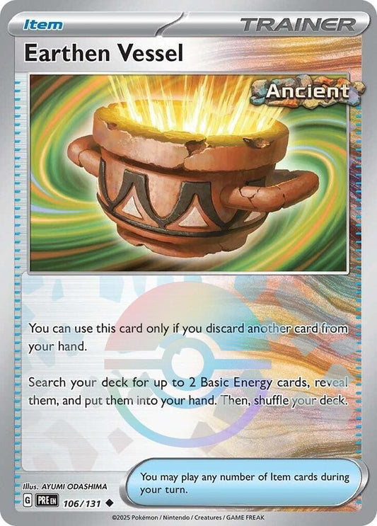 Earthen Vessel (Poke Ball Pattern) [SV: Prismatic Evolutions] 106/131