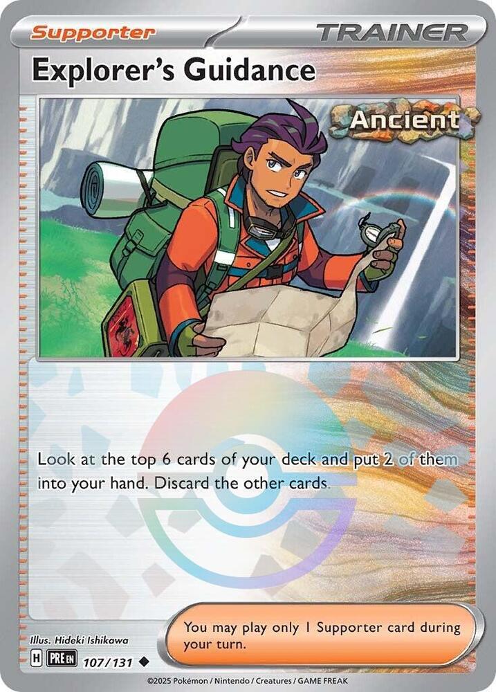 Explorer's Guidance (Poke Ball Pattern) [SV: Prismatic Evolutions] 107/131
