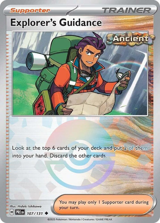 Explorer's Guidance (Poke Ball Pattern) [SV: Prismatic Evolutions] 107/131