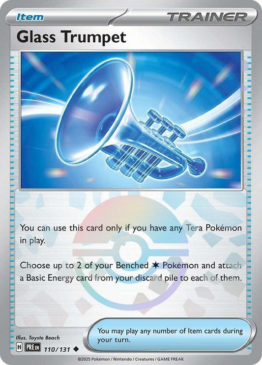 Glass Trumpet (Poke Ball Pattern) [SV: Prismatic Evolutions] 110/131