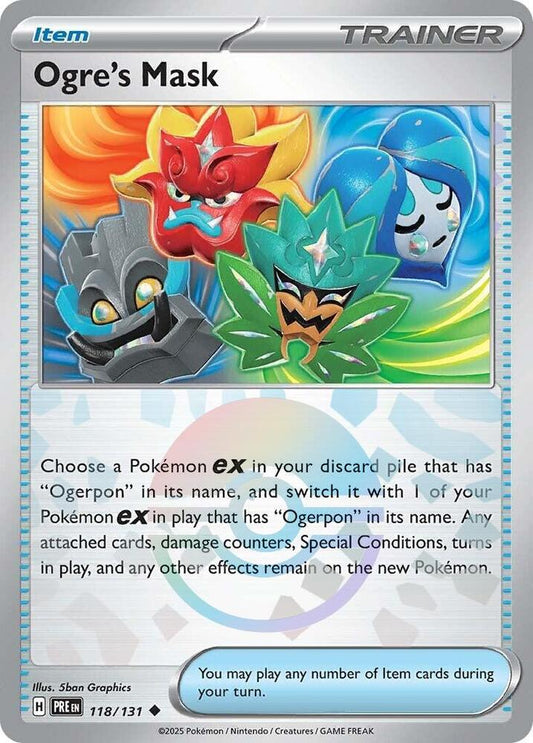 Ogre's Mask (Poke Ball Pattern) [SV: Prismatic Evolutions] 118/131