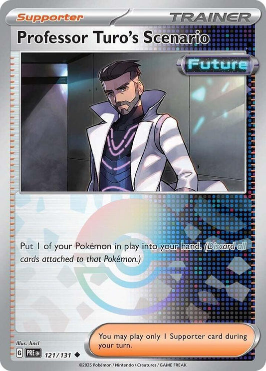 Professor Turo's Scenario (Poke Ball Pattern) [SV: Prismatic Evolutions] 121/131