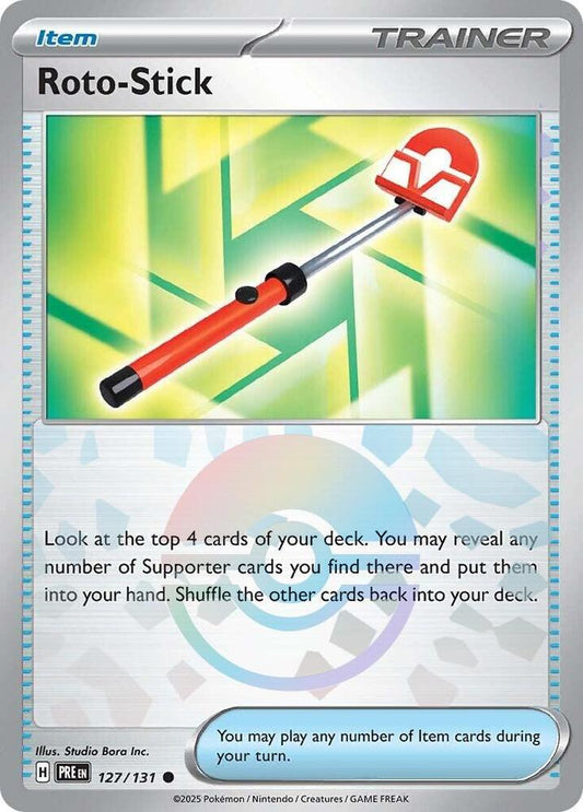 Roto-Stick (Poke Ball Pattern) [SV: Prismatic Evolutions] 127/131