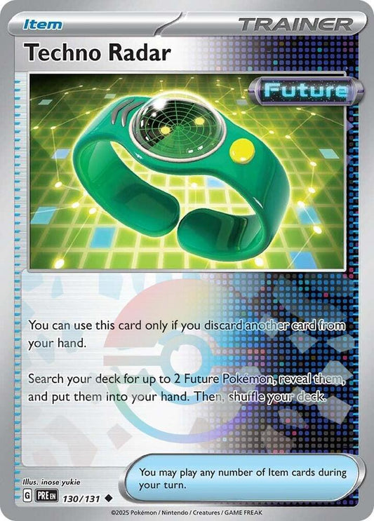 Techno Radar (Poke Ball Pattern) [SV: Prismatic Evolutions] 130/131