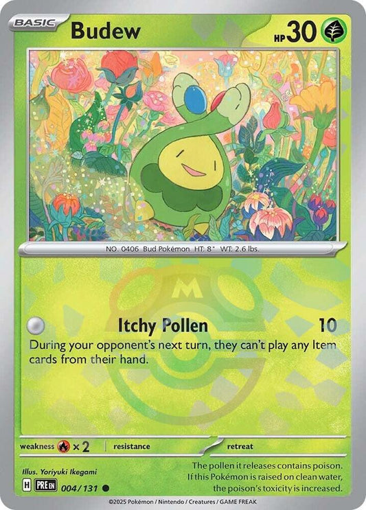 Budew (Master Ball Pattern) [SV: Prismatic Evolutions] 004/131