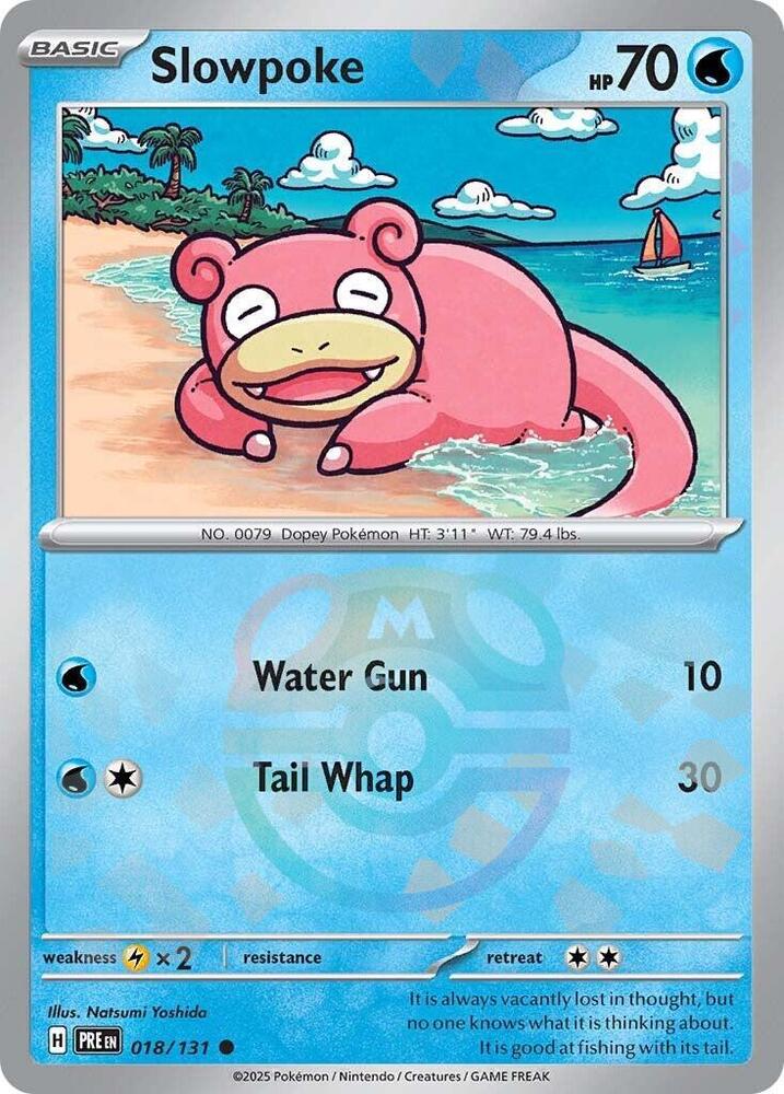 Slowpoke (Master Ball Pattern) [SV: Prismatic Evolutions] 018/131