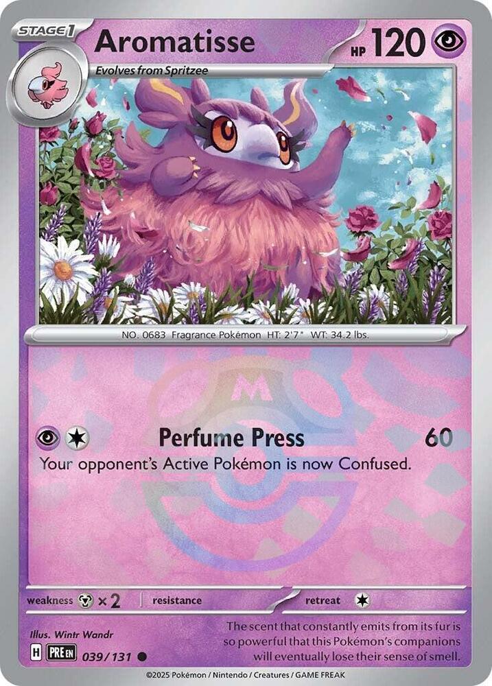 Aromatisse (Master Ball Pattern) [SV: Prismatic Evolutions] 039/131