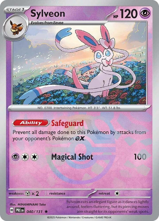 Sylveon (Master Ball Pattern) [SV: Prismatic Evolutions] 040/131