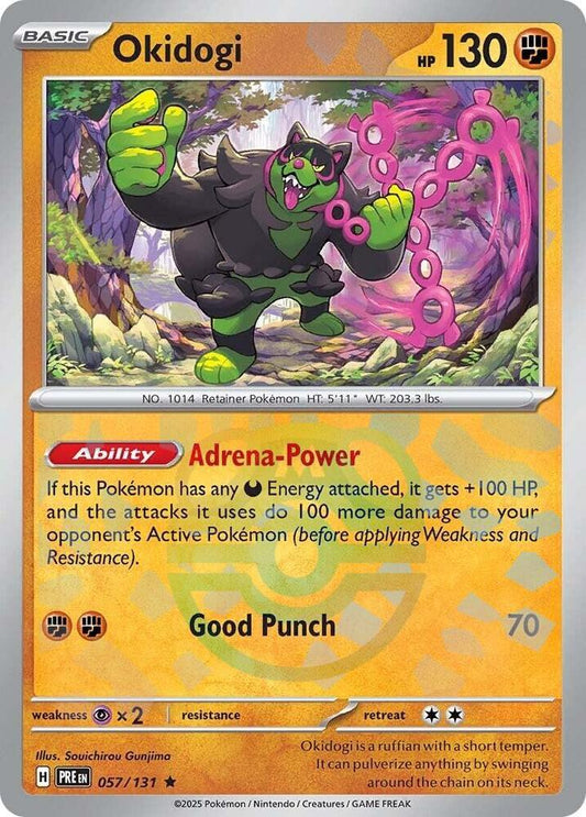 Okidogi (Master Ball Pattern) [SV: Prismatic Evolutions] 057/131