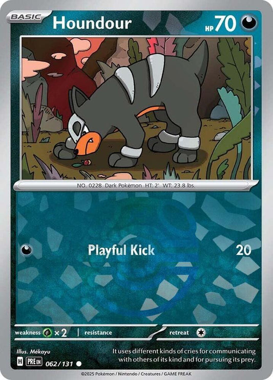 Houndour (Master Ball Pattern) [SV: Prismatic Evolutions] 062/131