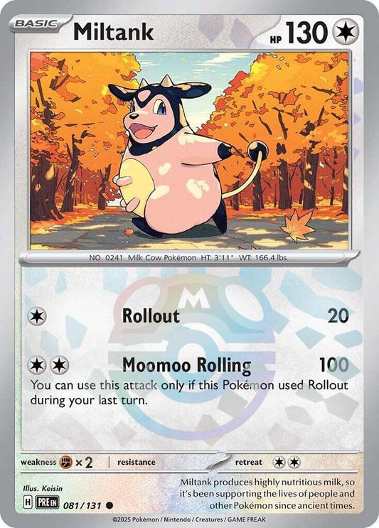 Miltank (Master Ball Pattern) [SV: Prismatic Evolutions] 081/131