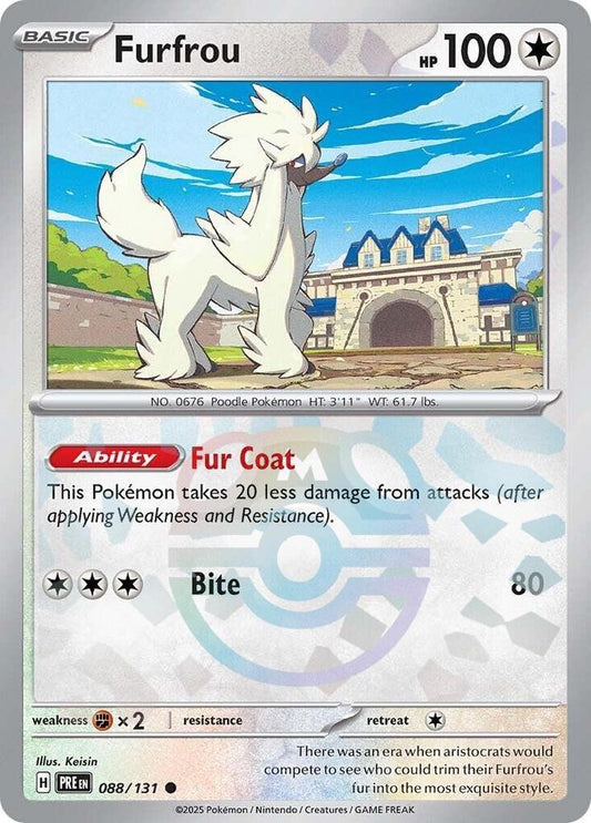 Furfrou (Master Ball Pattern) [SV: Prismatic Evolutions] 088/131