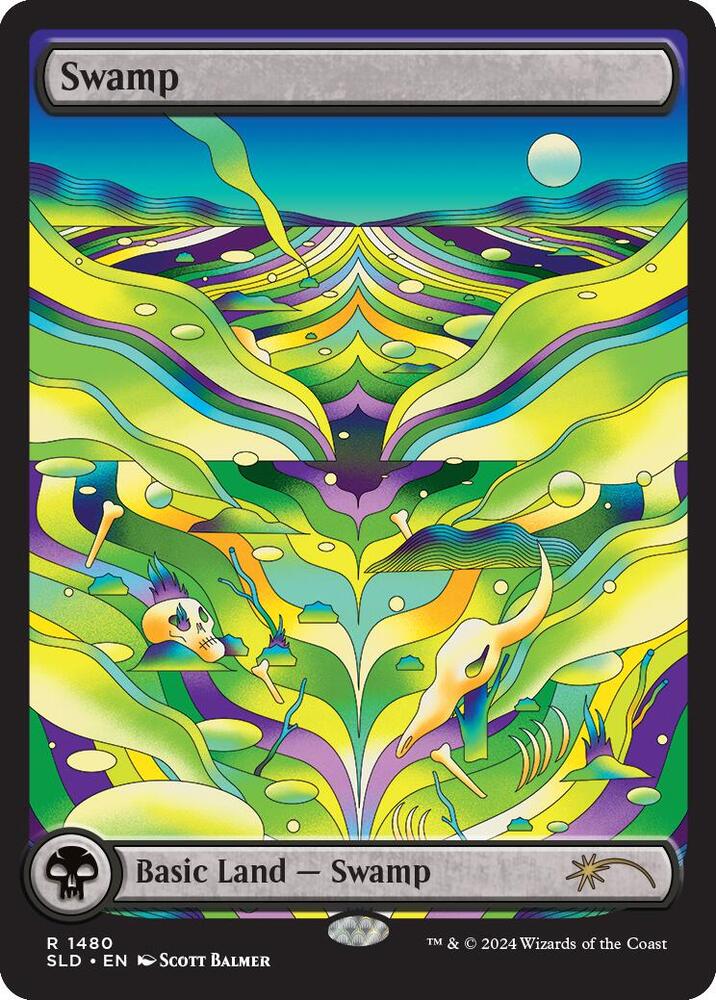Swamp (1480) [Secret Lair Drop Series] 1480