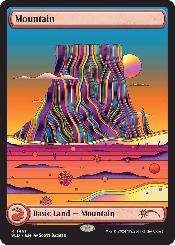 Mountain (1481) [Secret Lair Drop Series] 1481