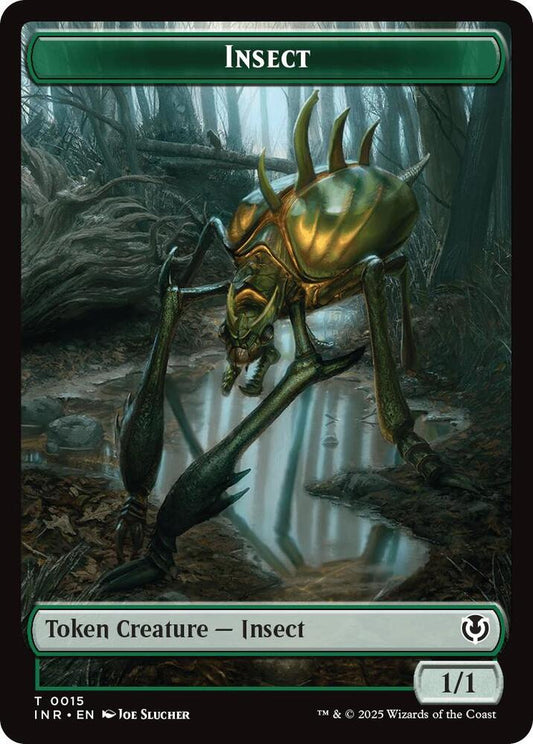 Insect // Spider Double-Sided Token [Innistrad Remastered] 15 // 16