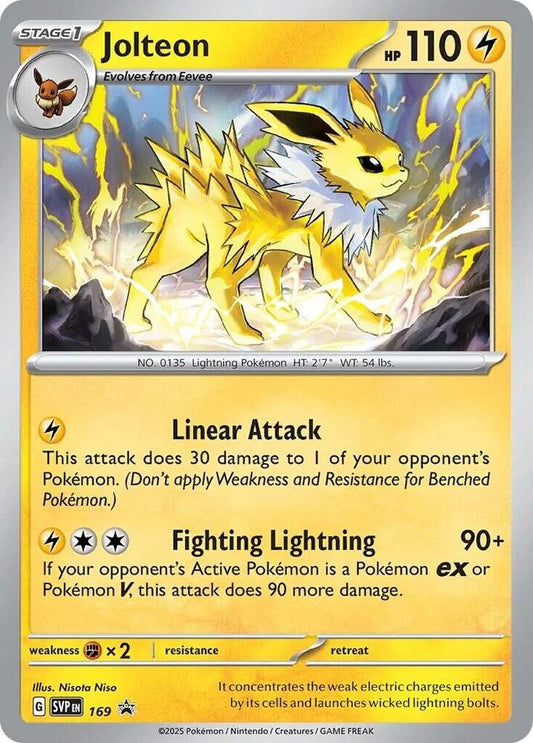 Jolteon - 169 [SV: Scarlet & Violet Promo Cards] 169
