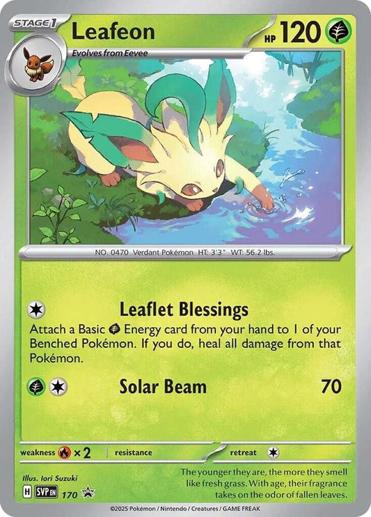 Leafeon - 170 (Cosmos Holo) [SV: Scarlet & Violet Promo Cards] 170