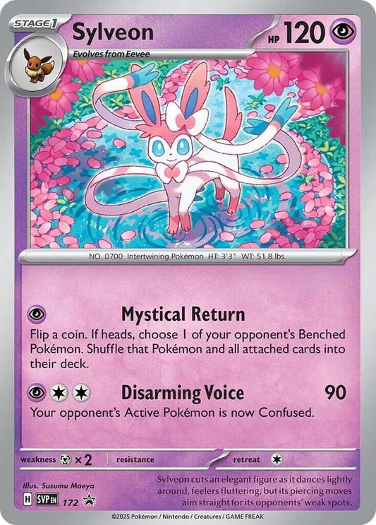 Sylveon - 172 (Cosmos Holo) [SV: Scarlet & Violet Promo Cards] 172