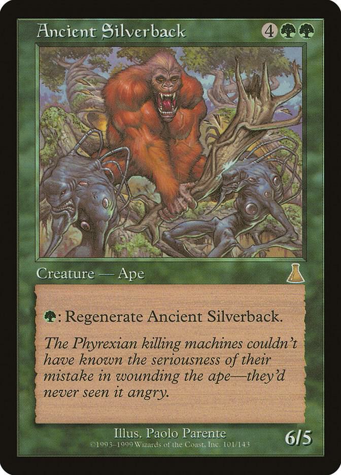 Ancient Silverback [Urza's Destiny] 101