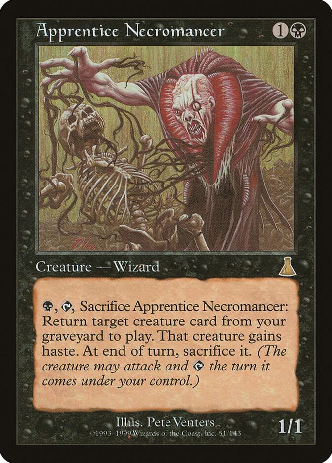 Apprentice Necromancer [Urza's Destiny] 51