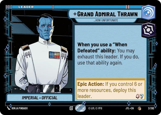 Grand Admiral Thrawn - ...How Unfortunate [Jump to Lightspeed] 002/262