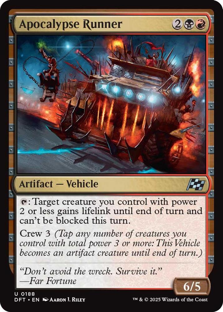 Apocalypse Runner [Aetherdrift] 188