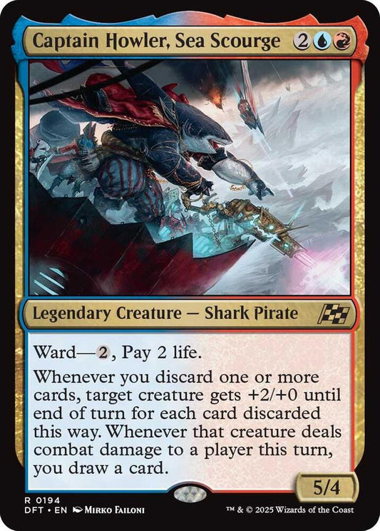 Captain Howler, Sea Scourge [Aetherdrift] 194