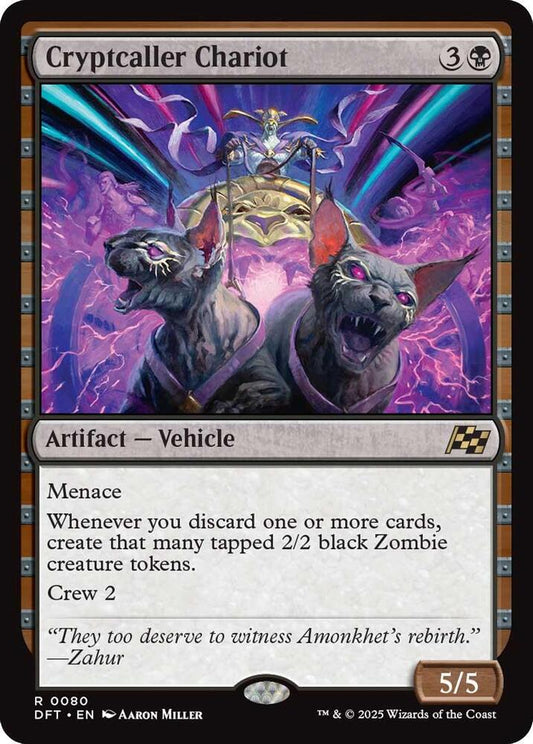 Cryptcaller Chariot [Aetherdrift] 80