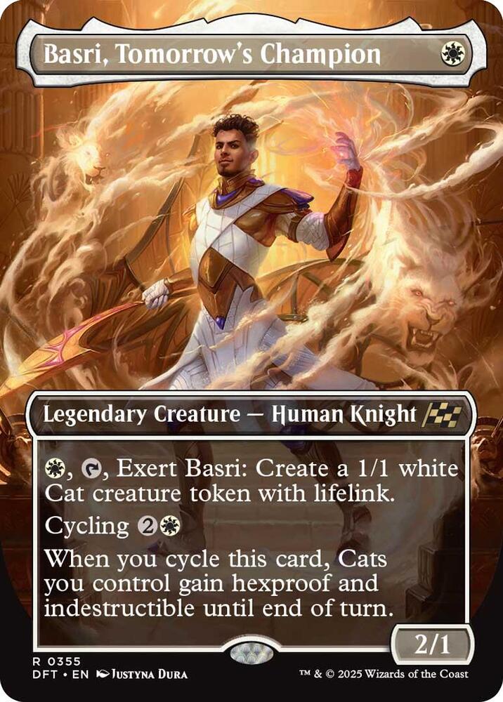 Basri, Tomorrow's Champion (Borderless) [Aetherdrift] 355
