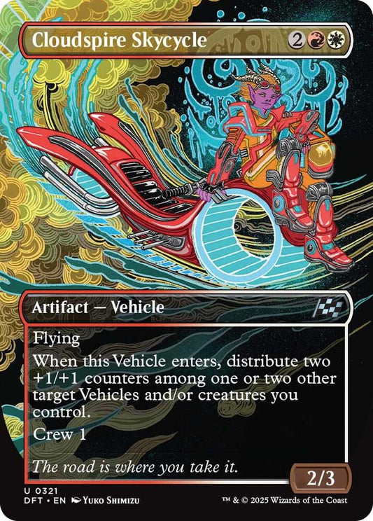 Cloudspire Skycycle (Borderless) [Aetherdrift] 321