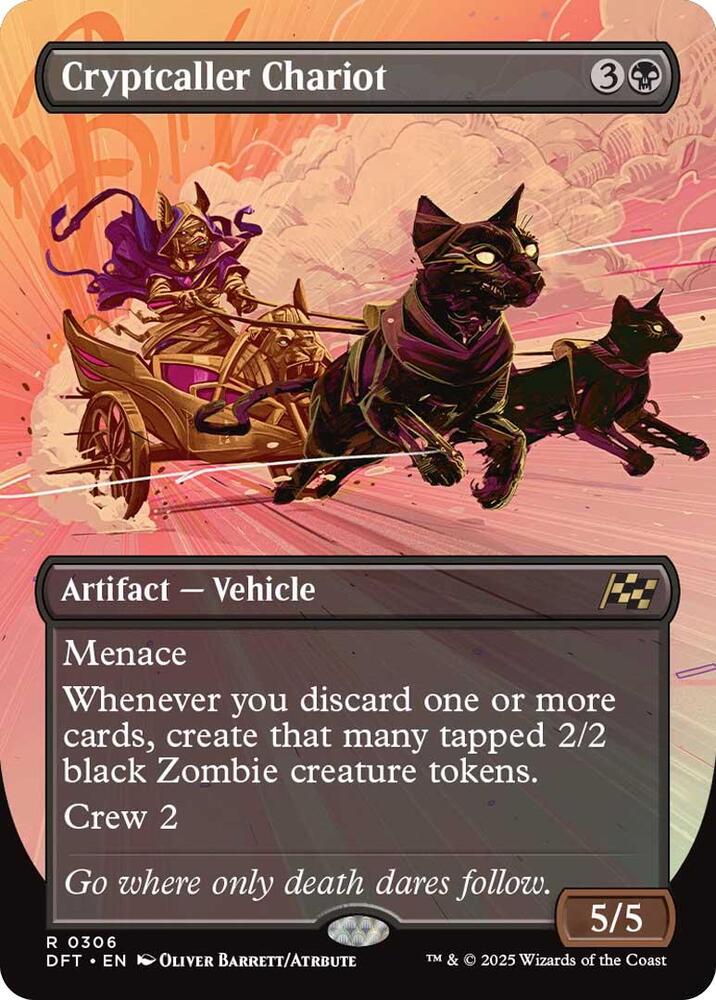 Cryptcaller Chariot (Borderless) [Aetherdrift] 306