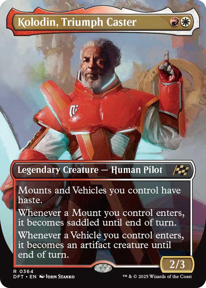 Kolodin, Triumph Caster (Borderless) [Aetherdrift] 364